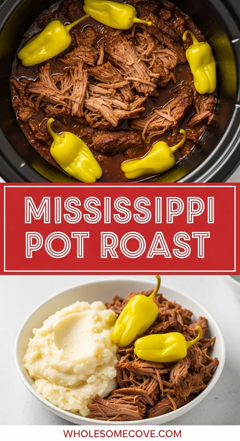 Mississippi Pot Roast Recipe | Cozy Weekend Dinner Idea