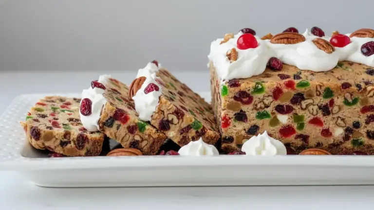 No-Bake Icebox Fruitcake Recipe
