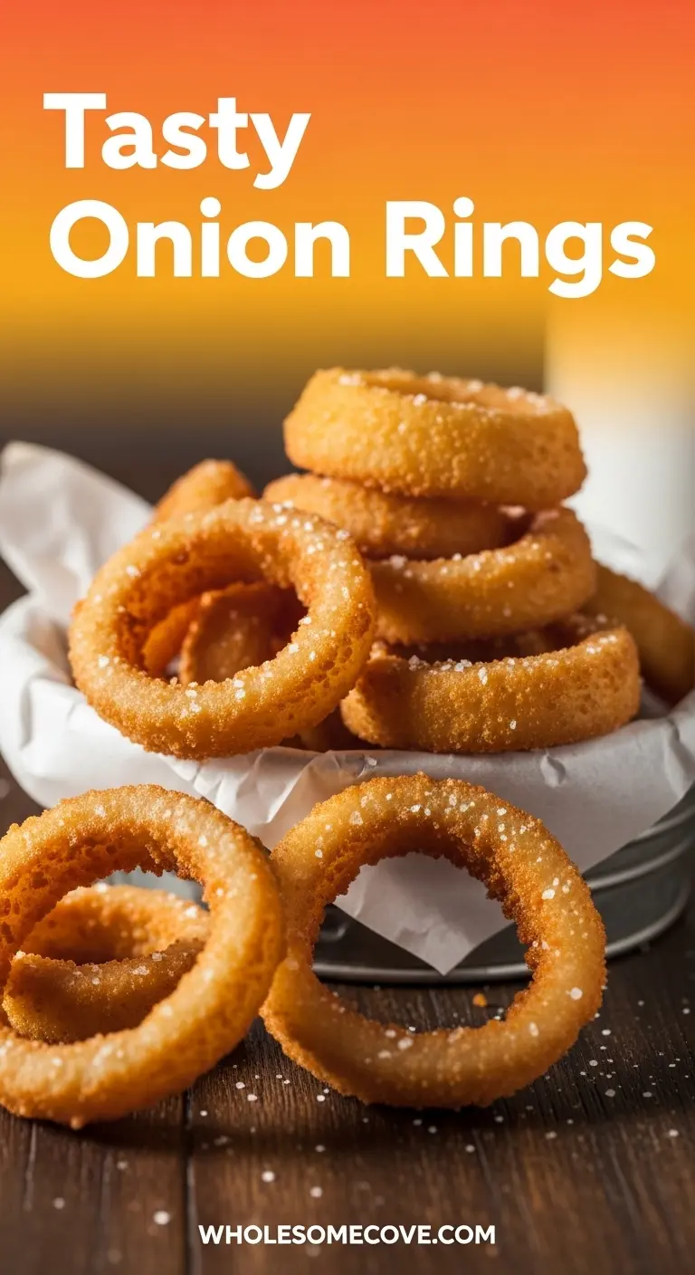 Onion Rings Recipe | Light, Crunchy & Crowd-Pleasing Snack
