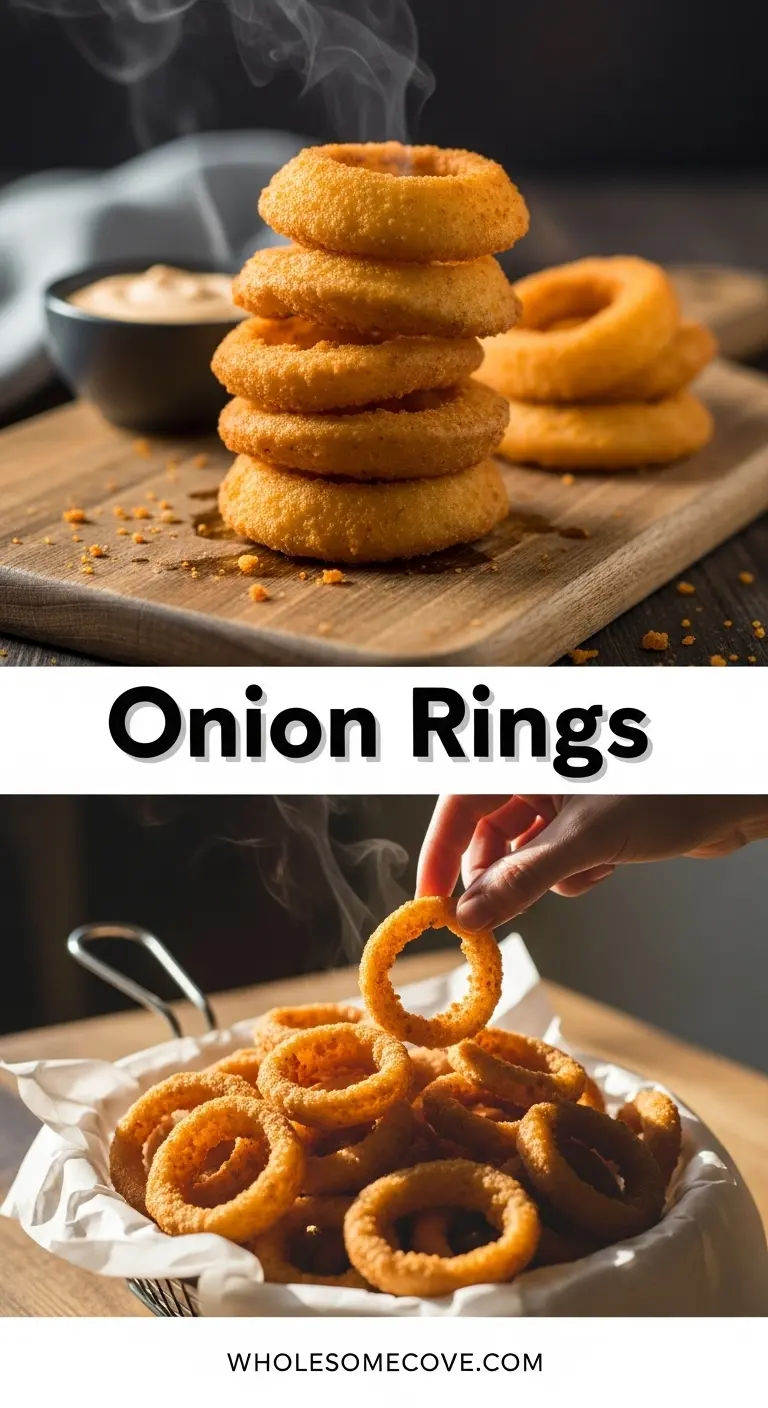 Onion Rings Recipe – Crispy Beer-Battered Appetizer