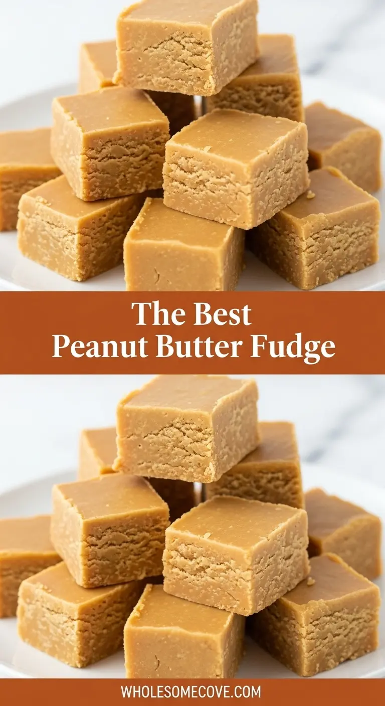 Peanut Butter Fudge Recipe | Old-Fashioned Comfort Dessert