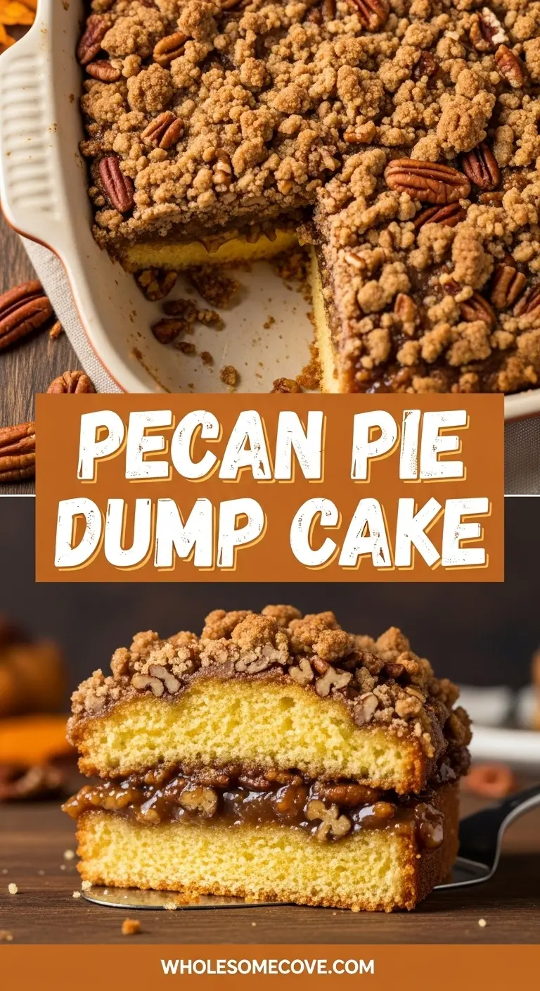 Pecan Pie Dump Cake Recipe | Dessert Mix Hack You’ll Love