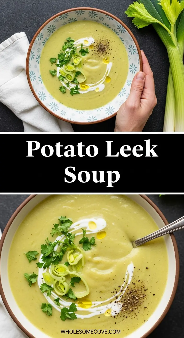 Potato Leek Soup Recipe | Quick Family Dinner