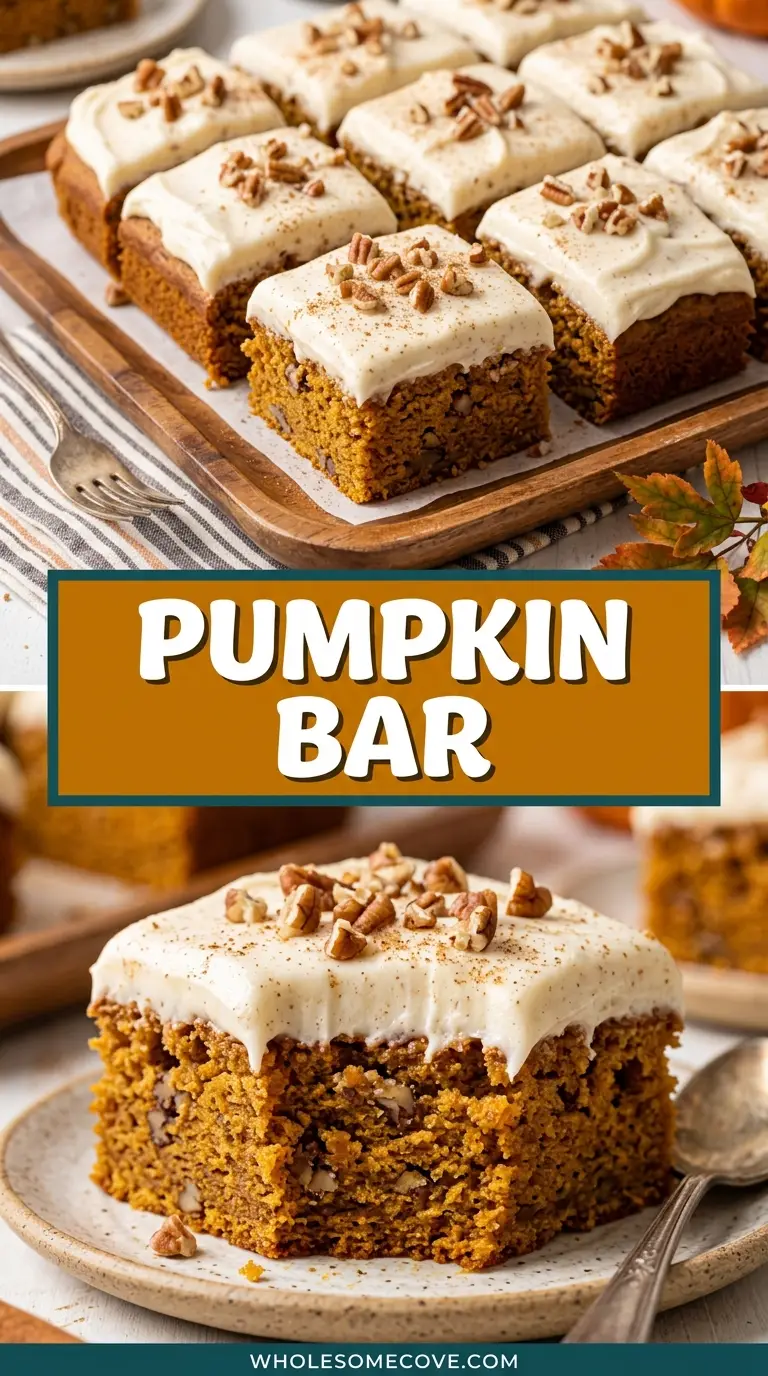 Pumpkin Bar Recipe