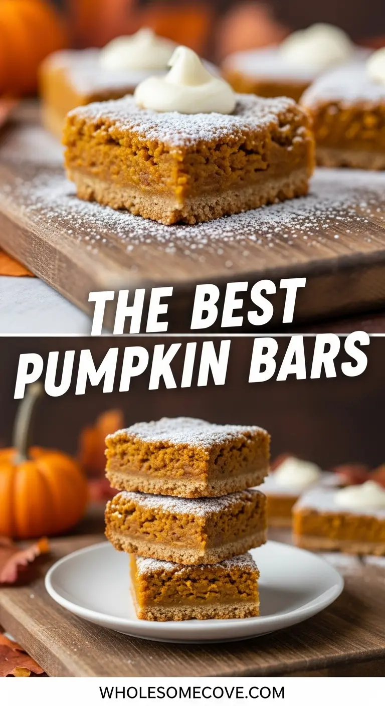 Pumpkin Bar Recipe | Easy Potluck & Bake-Sale Favorite
