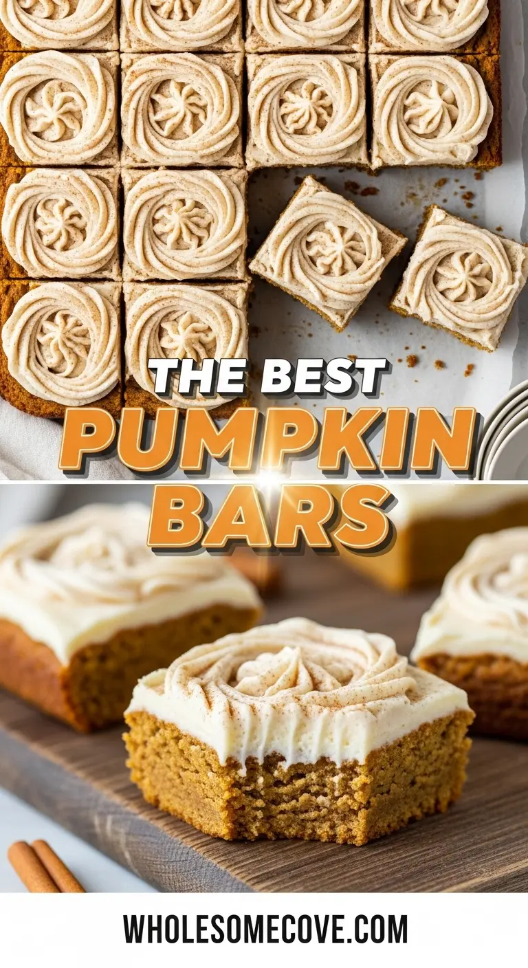 Pumpkin Bar Recipe | Moist, Flavorful & Foolproof
