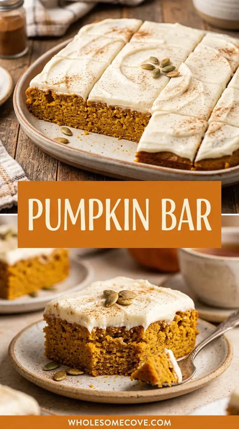 Pumpkin Bar Recipe