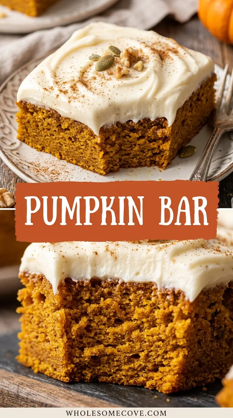 Pumpkin Bar Recipe