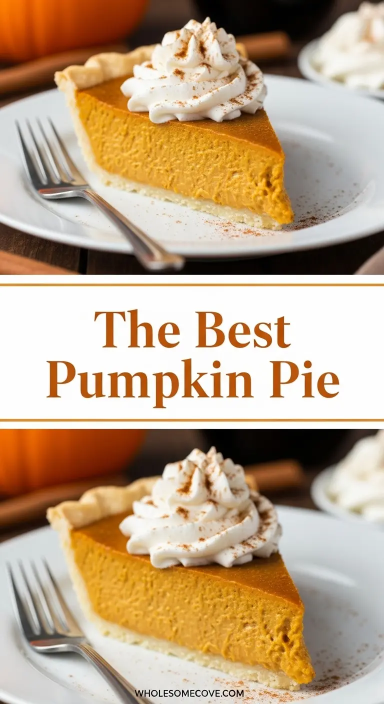 Pumpkin Pie Recipe | Simple, Comforting & Full of Warm Autumn Spices
