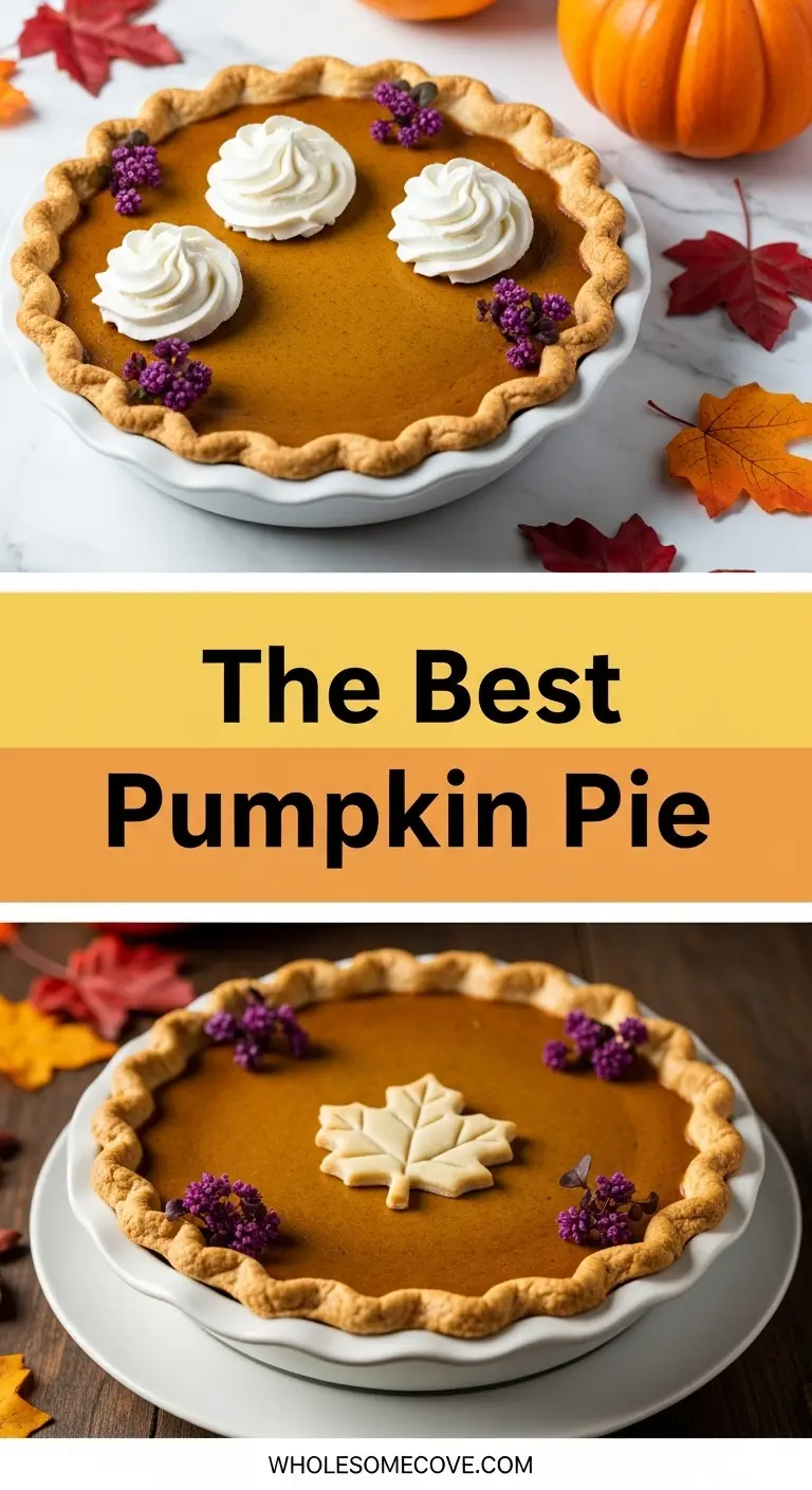 Pumpkin Pie Recipe | Kid-Friendly Fall Dessert with Classic Flavor
