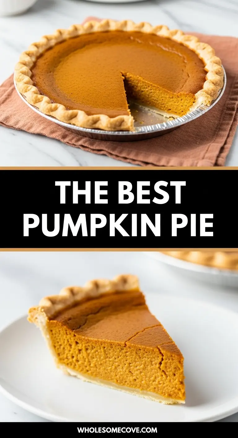 Pumpkin Pie Recipe | Cozy Dessert Idea for Fall Parties & Family Nights
