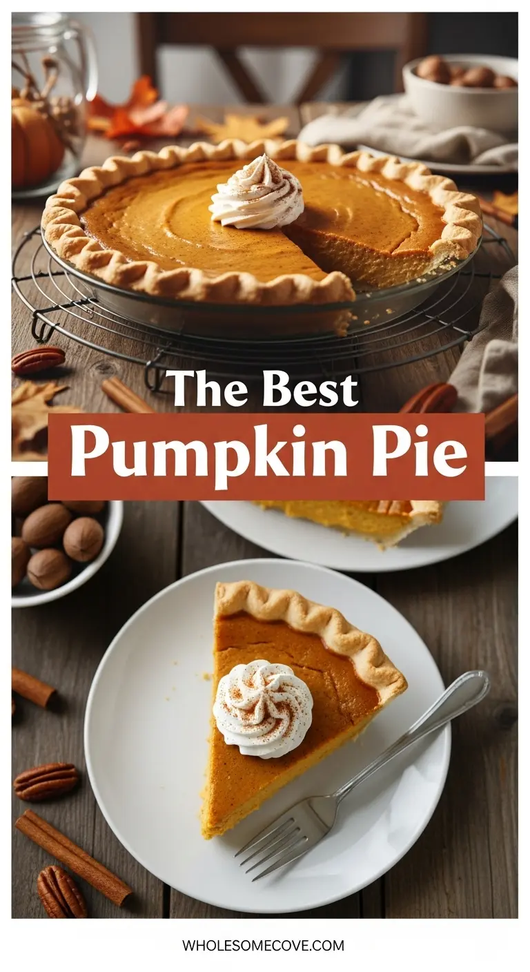 Pumpkin Pie Recipe | Easy Make-Ahead Dessert for Holidays & Potlucks
