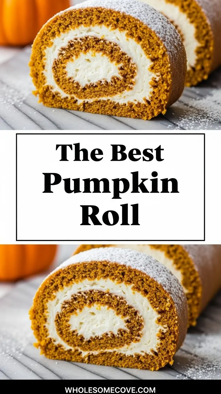 Pumpkin Roll Recipe | Perfect Make-Ahead Party Dessert