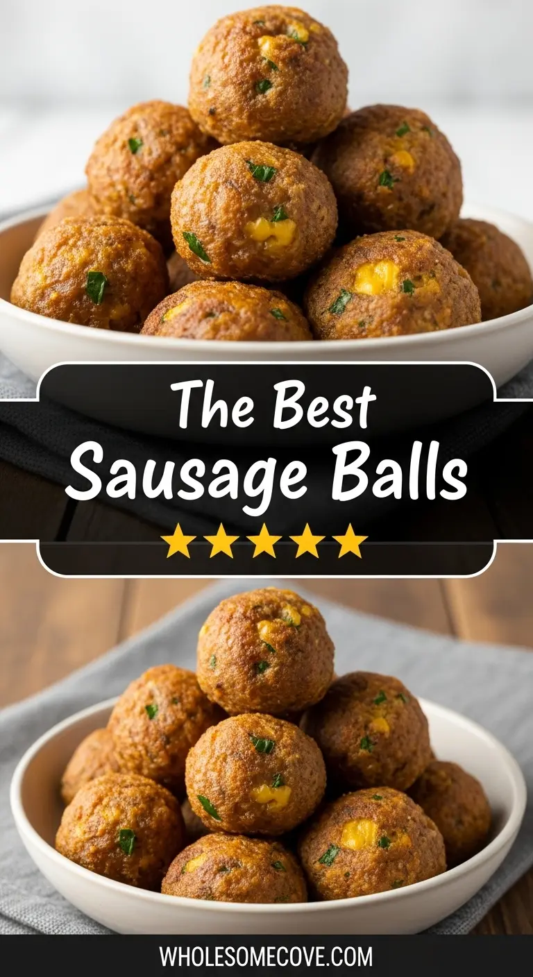 Sausage Balls Recipe | Simple Comfort Food Snack