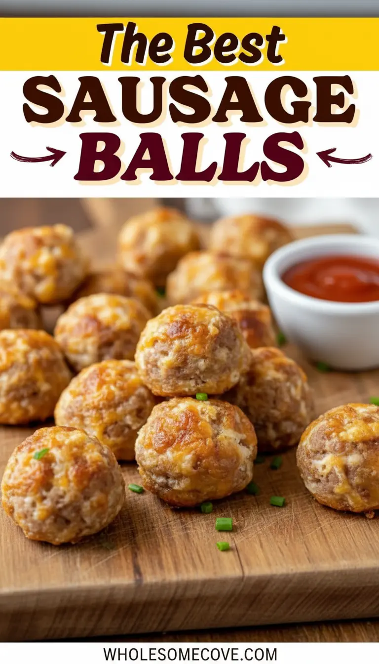 Sausage Balls Recipe | Crowd-Pleasing Game Day Snack