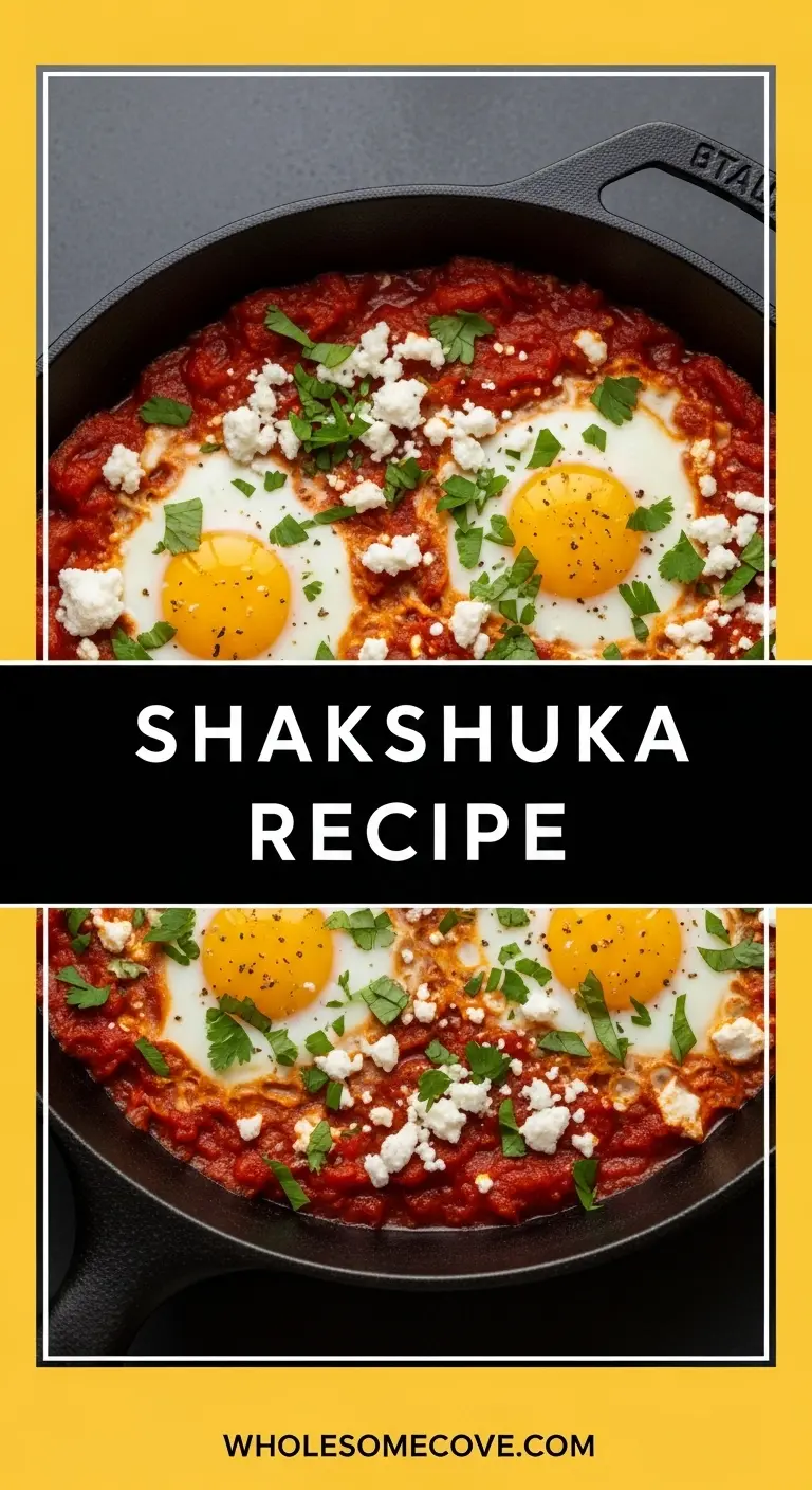 Shakshuka Recipe - Quick, Healthy, & Bursting with Flavor