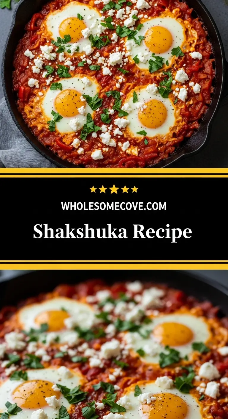 Shakshuka Recipe - A Comforting Dish for Breakfast or Dinner