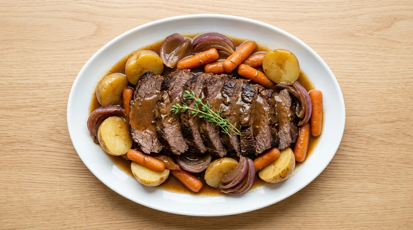 Slow Cooker Pot Roast Recipe