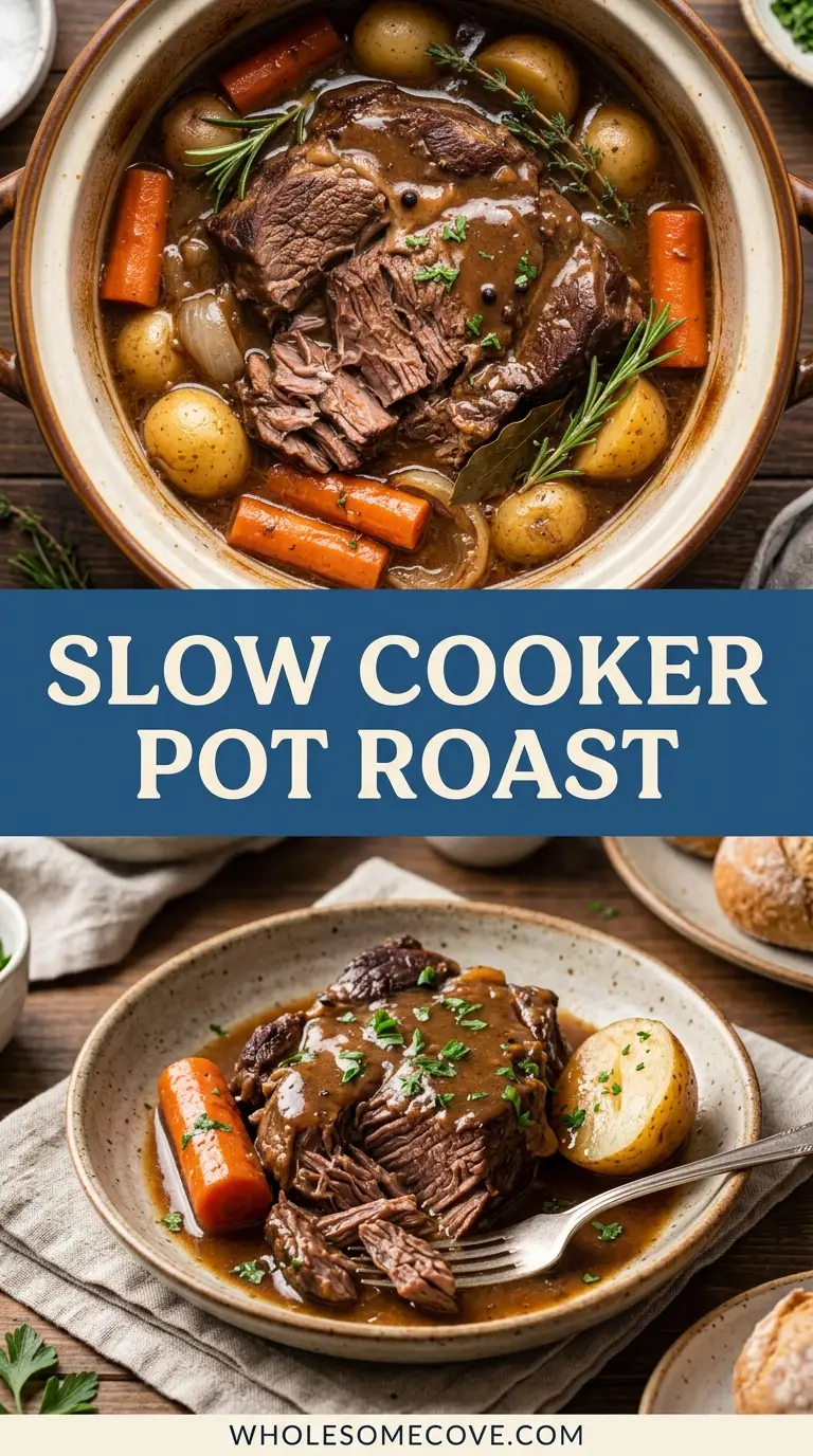 Slow Cooker Pot Roast Recipe