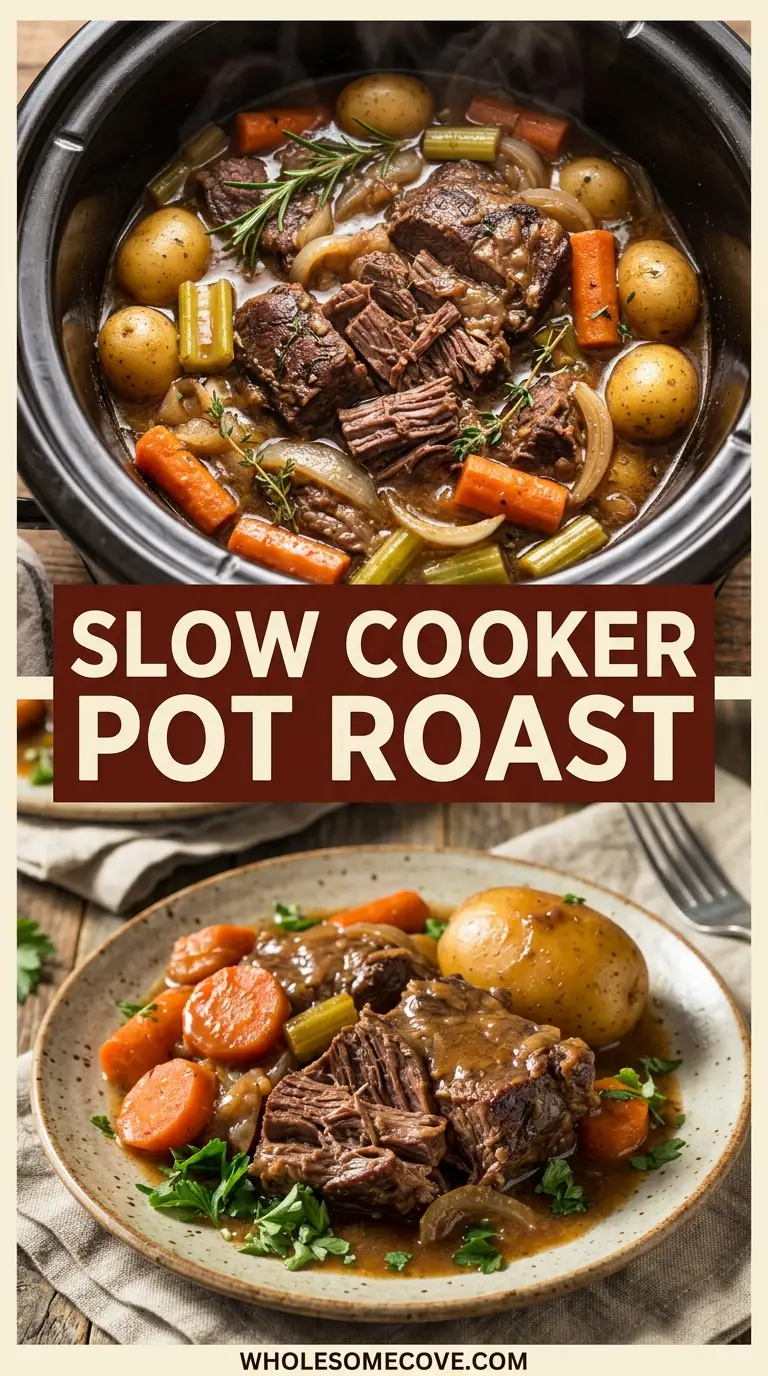 Slow Cooker Pot Roast Recipe