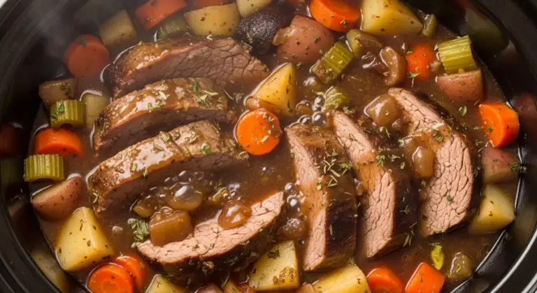 Slow Cooker Pot Roast Recipe