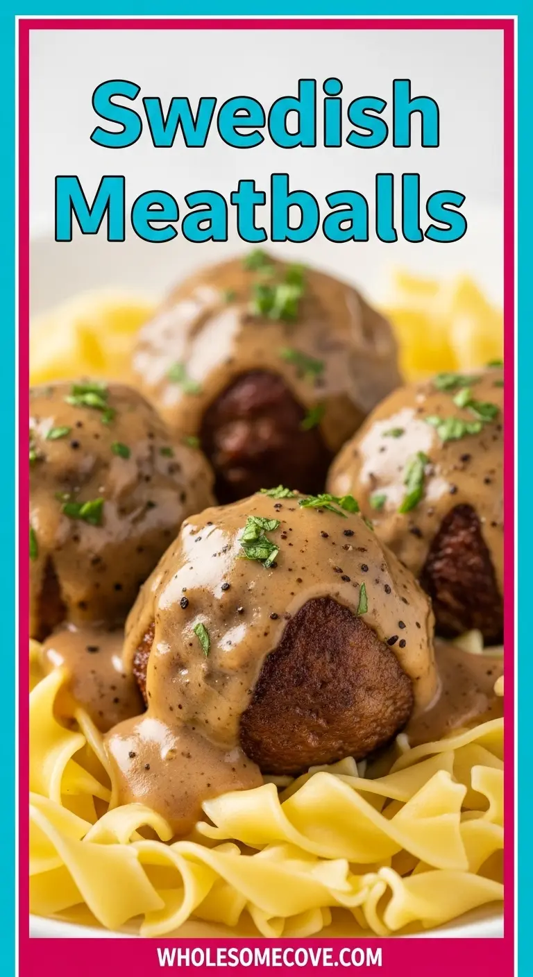 Swedish Meatball Recipe | Cozy Winter Comfort Meal
