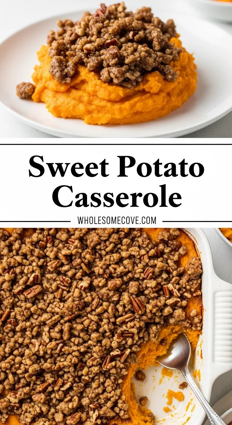 Sweet Potato Casserole Recipe – Southern-Style Sweet & Spiced

