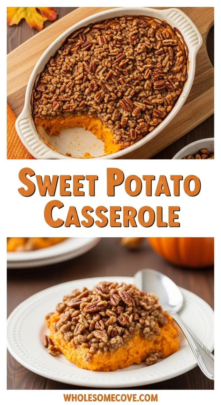 Sweet Potato Casserole Recipe | Perfect Potluck Side Dish
