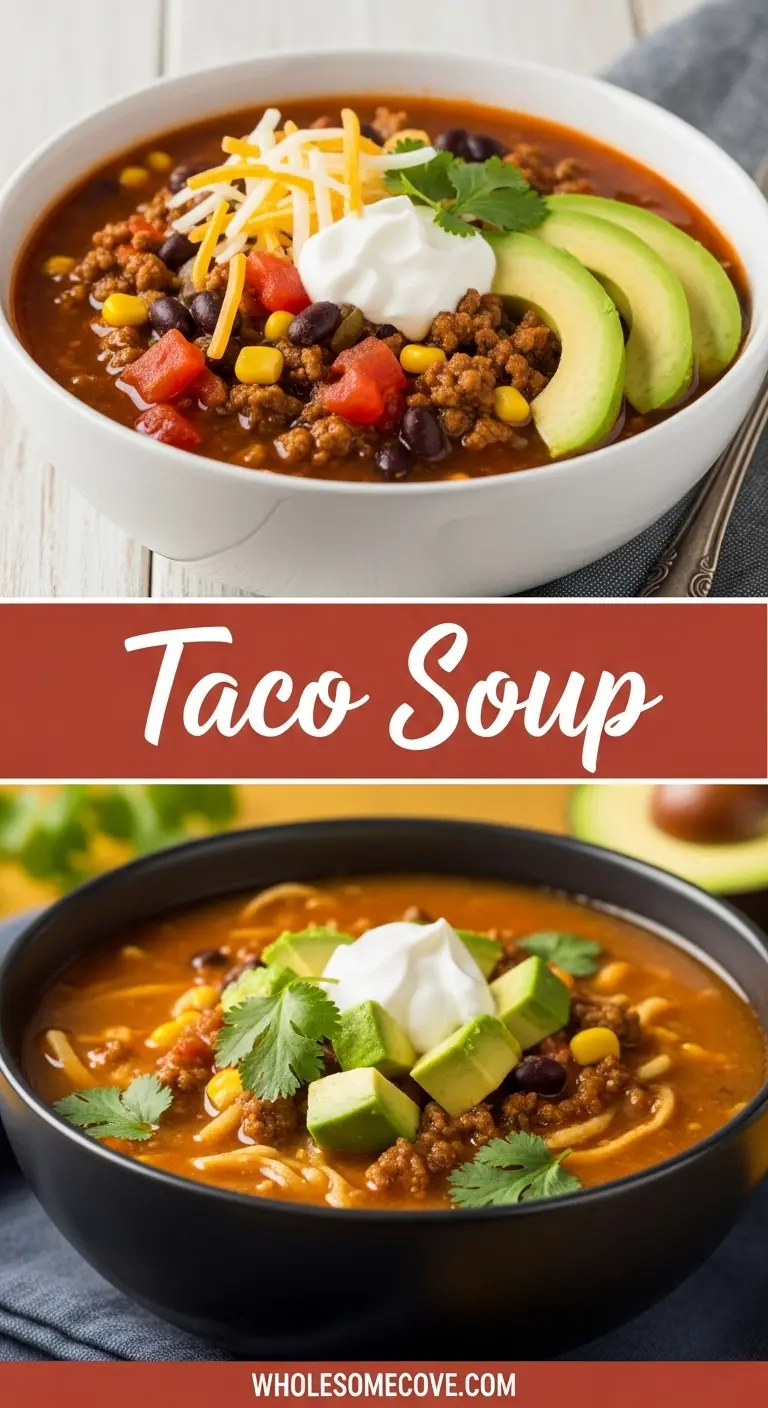 Taco Soup Recipe | Kid-Friendly, Mild & Full of Flavor