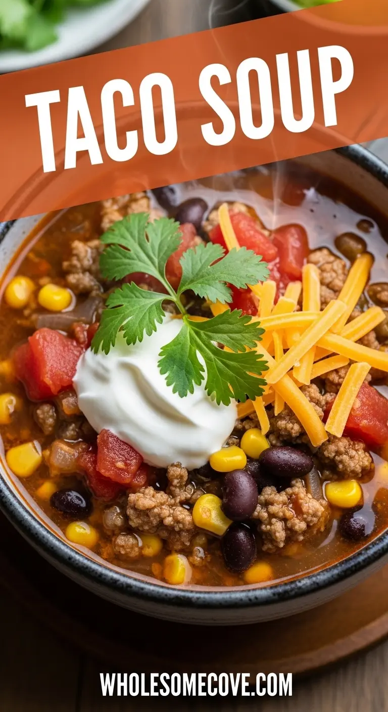 Taco Soup Recipe | Quick 30-Minute Dinner Boosted with Flavor