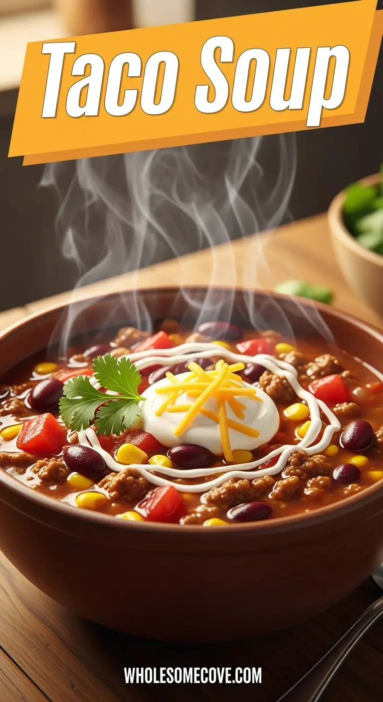 Taco Soup Recipe | Budget-Friendly One-Pot Comfort Food