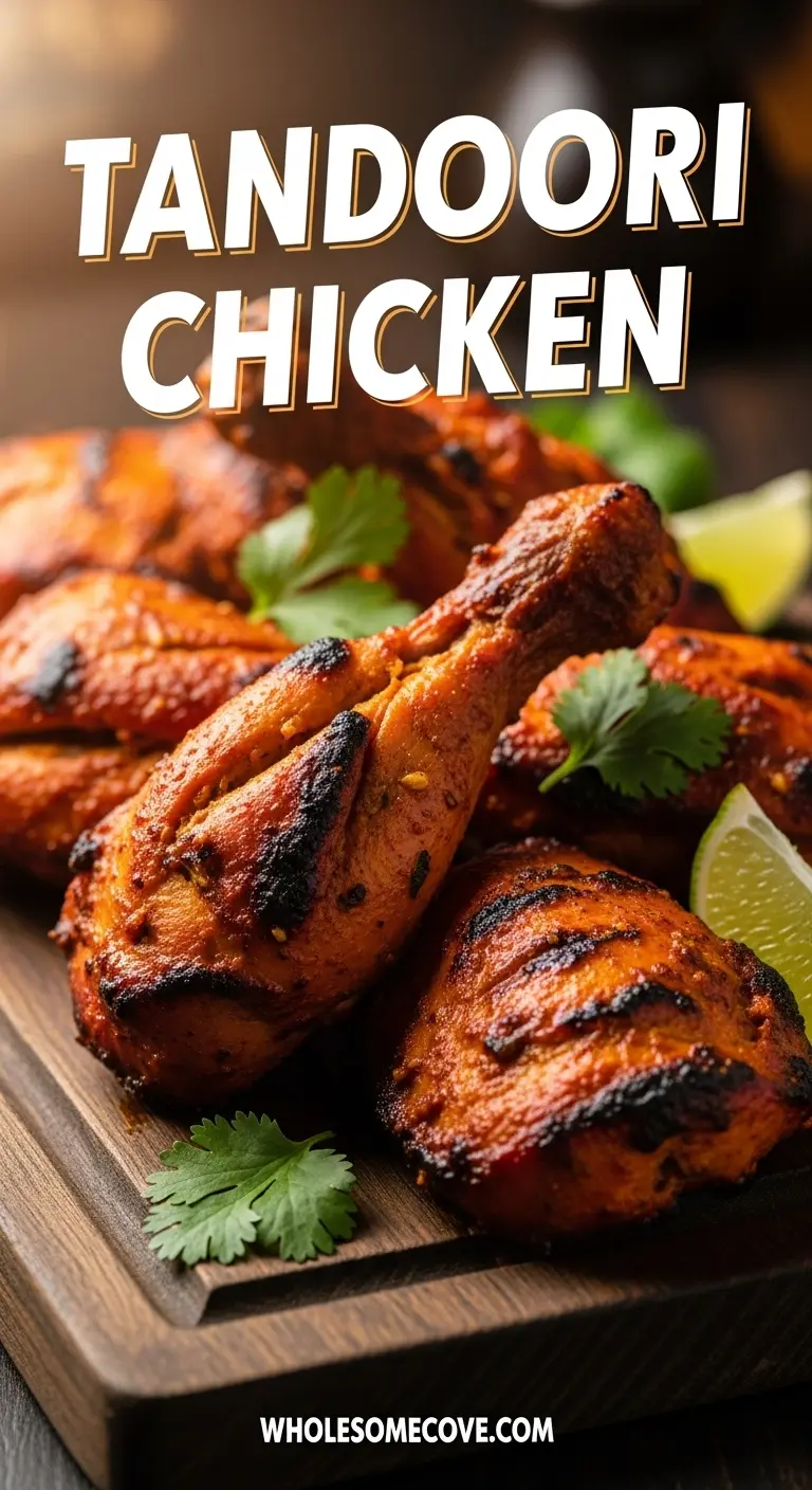 Tandoori Chicken Recipe | Indian Street Food Style at Home