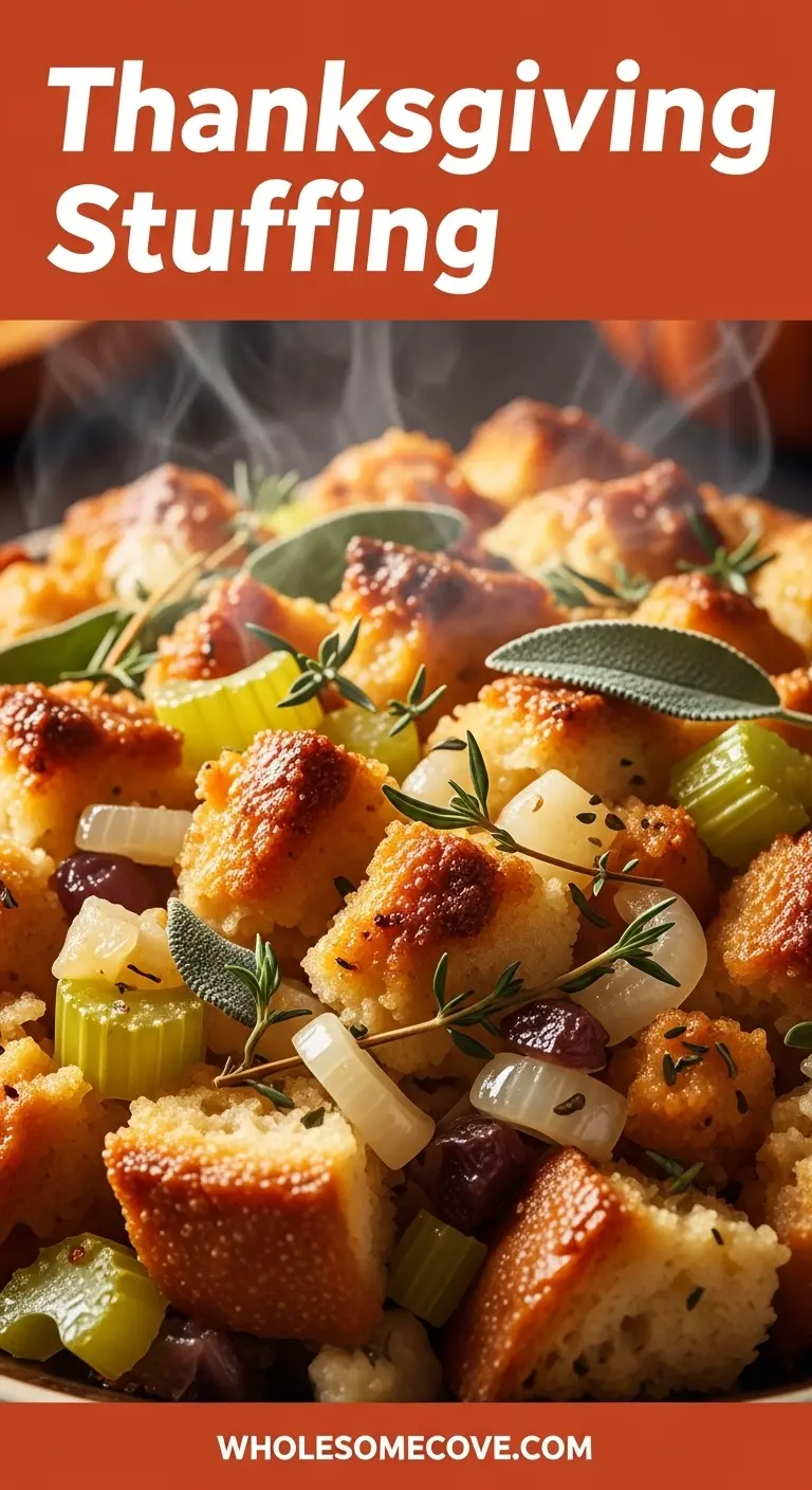 Thanksgiving Stuffing Recipe | Easy Crowd-Friendly Side Dish
