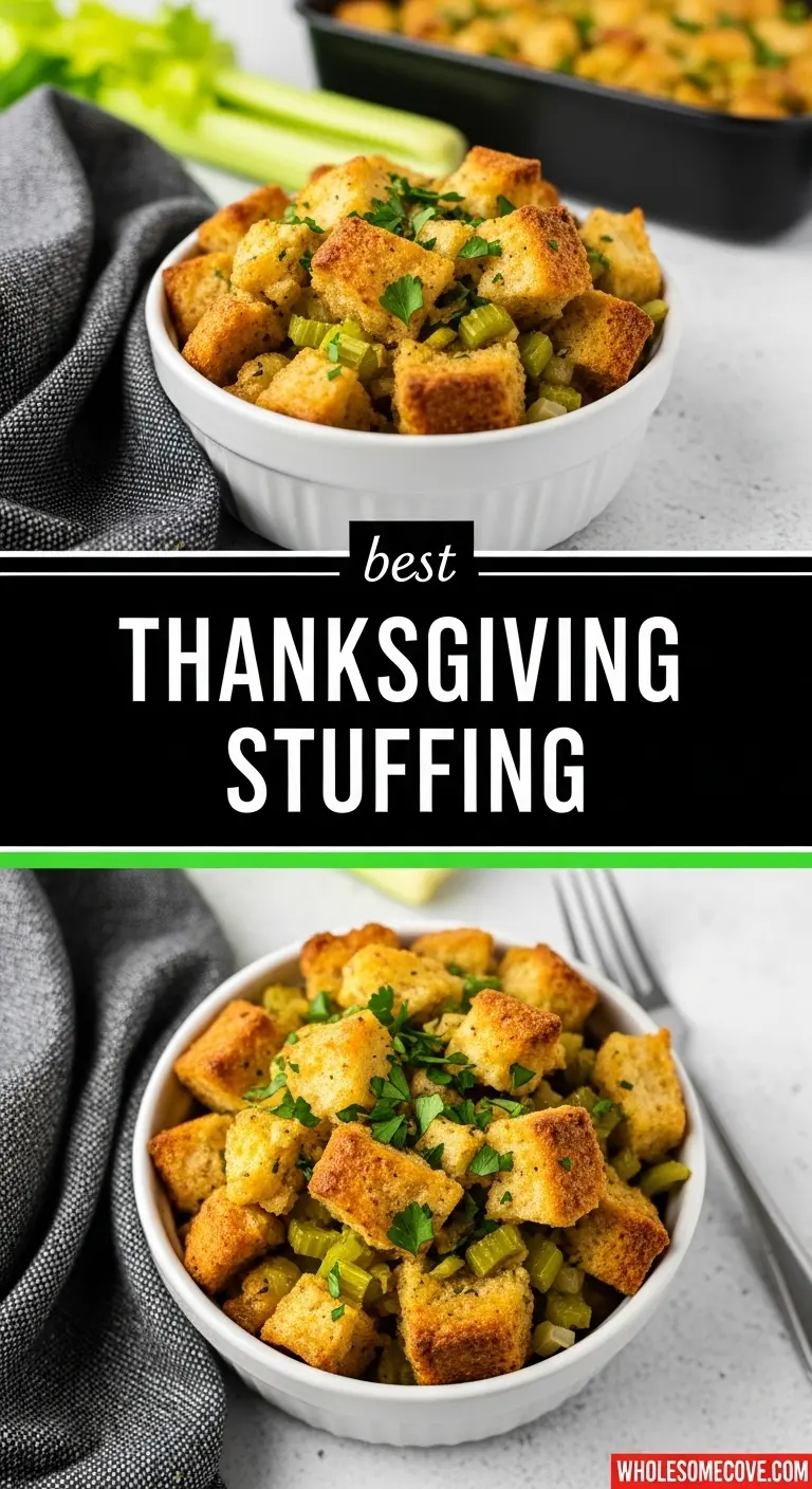 Thanksgiving Stuffing Recipe | Quick & Flavorful Holiday Side
