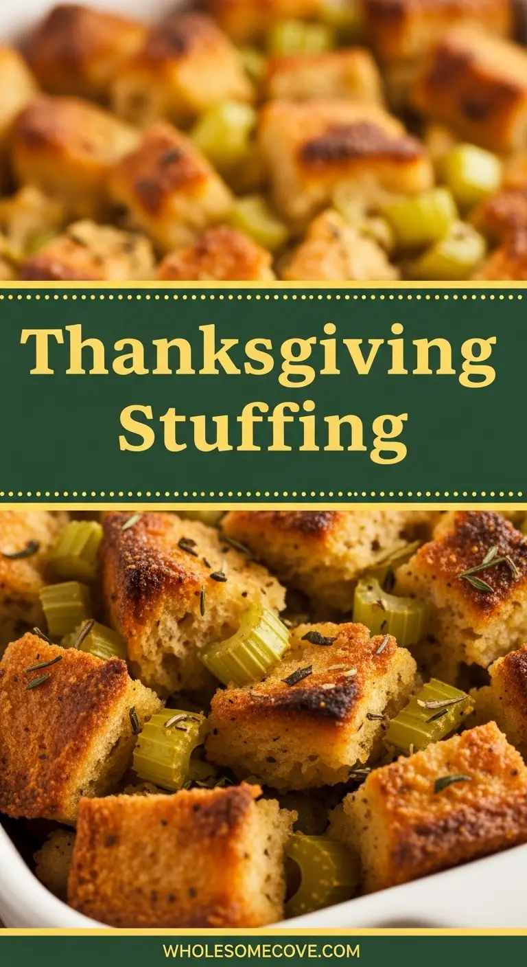 Thanksgiving Stuffing Recipe | Old-Fashioned Savory Stuffing
