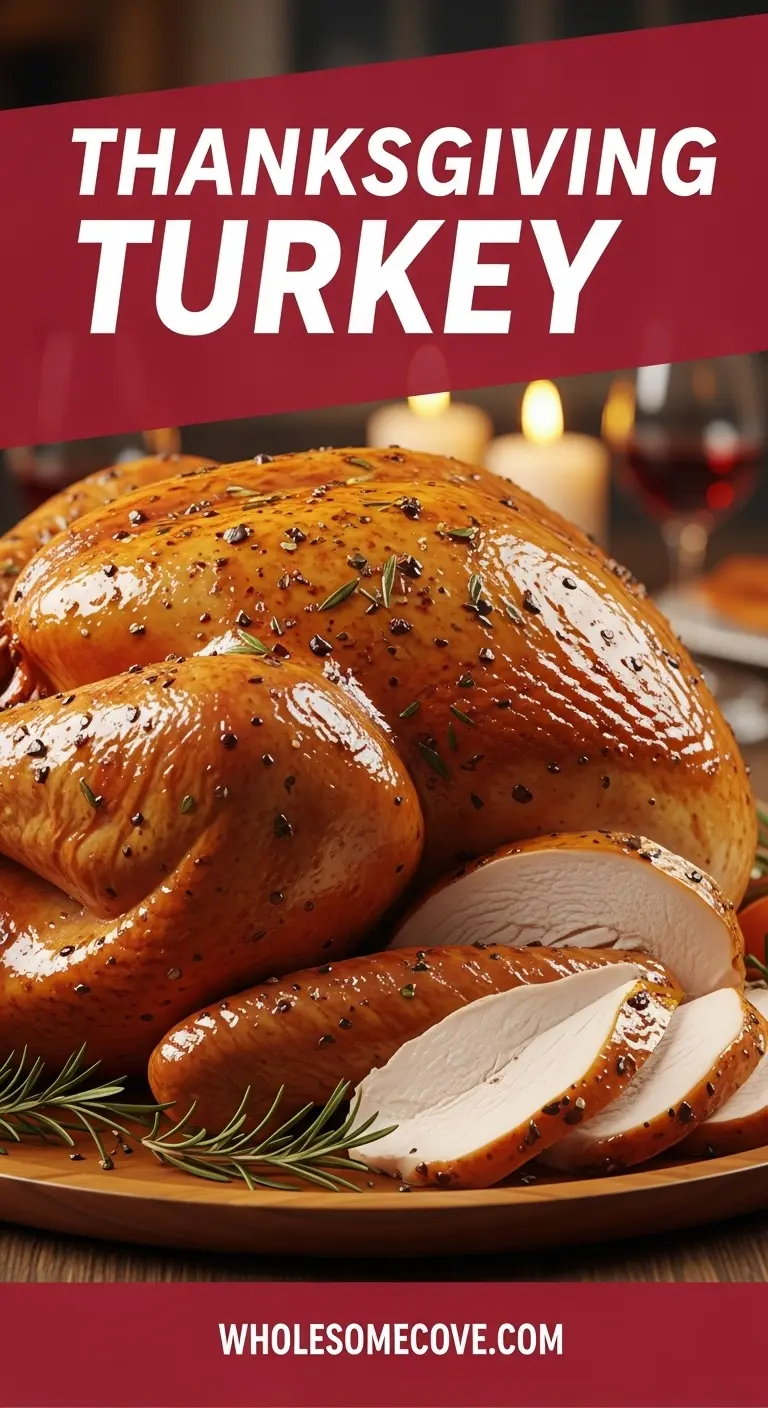Thanksgiving Turkey Recipe | Savory Brined Turkey for Rich Holiday Flavor