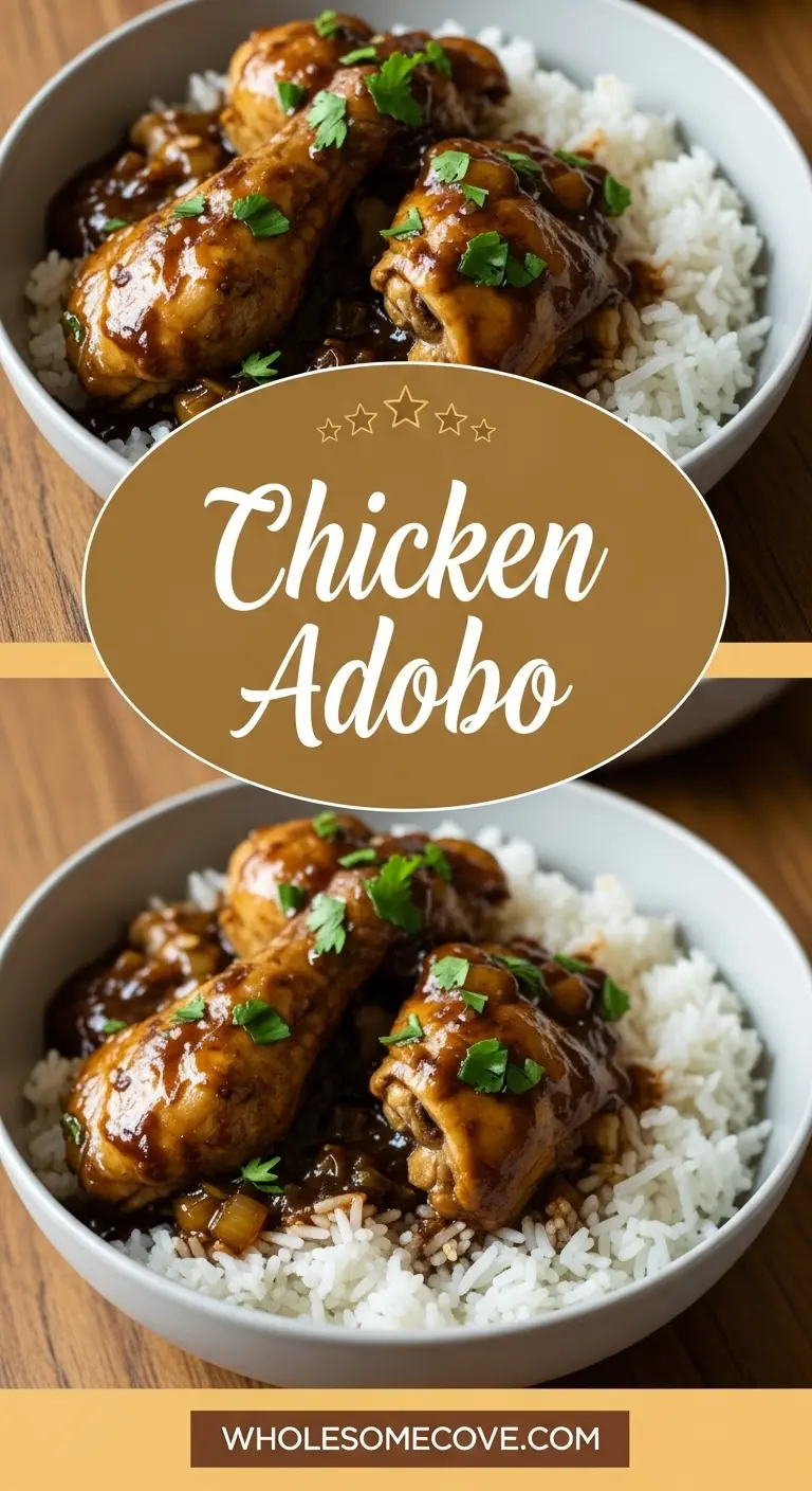 Chicken Adobo Recipe | Savory & Simple Dish Everyone Will Love