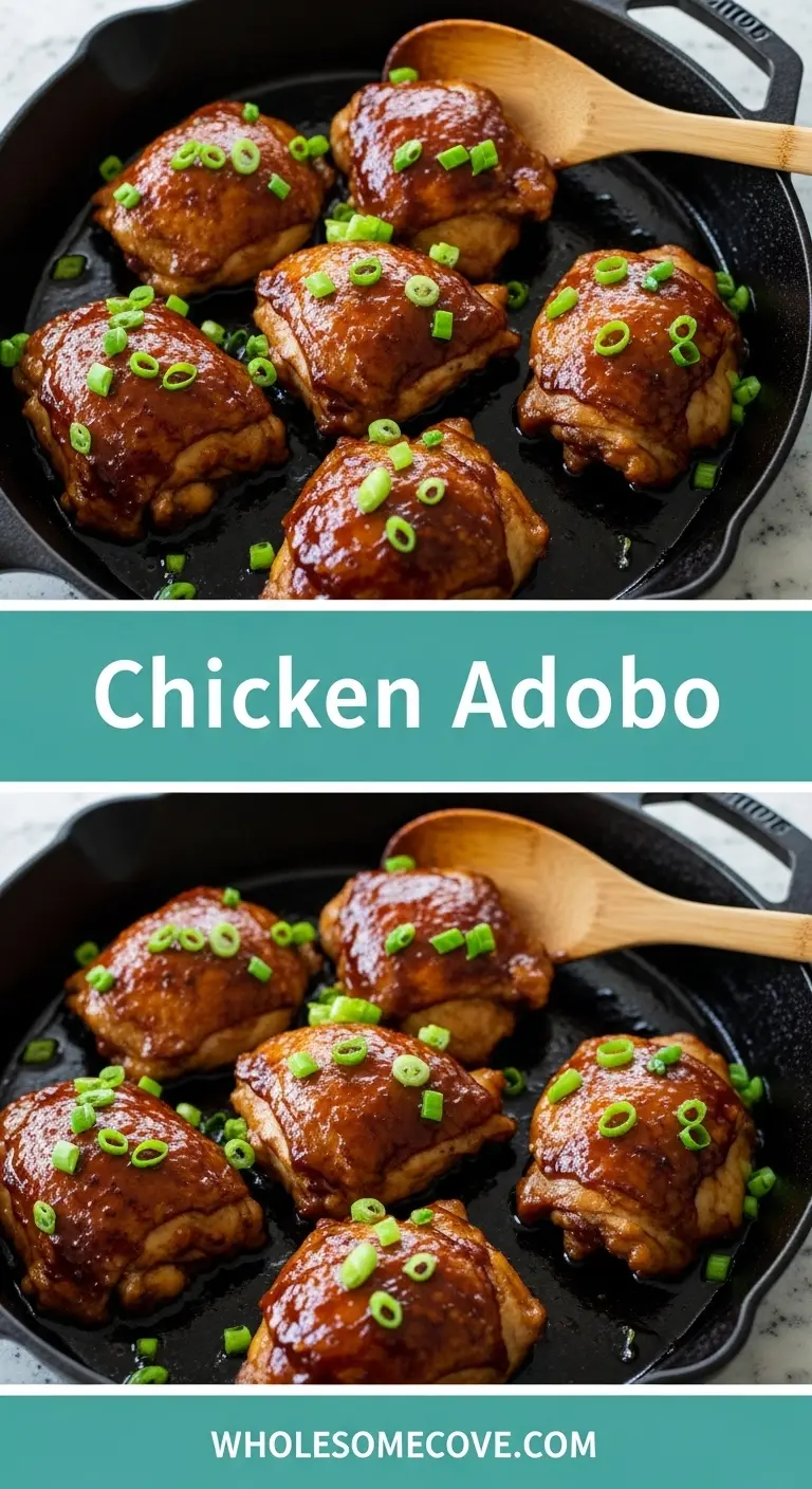 Chicken Adobo Recipe | Traditional Filipino Dish for Food Lovers