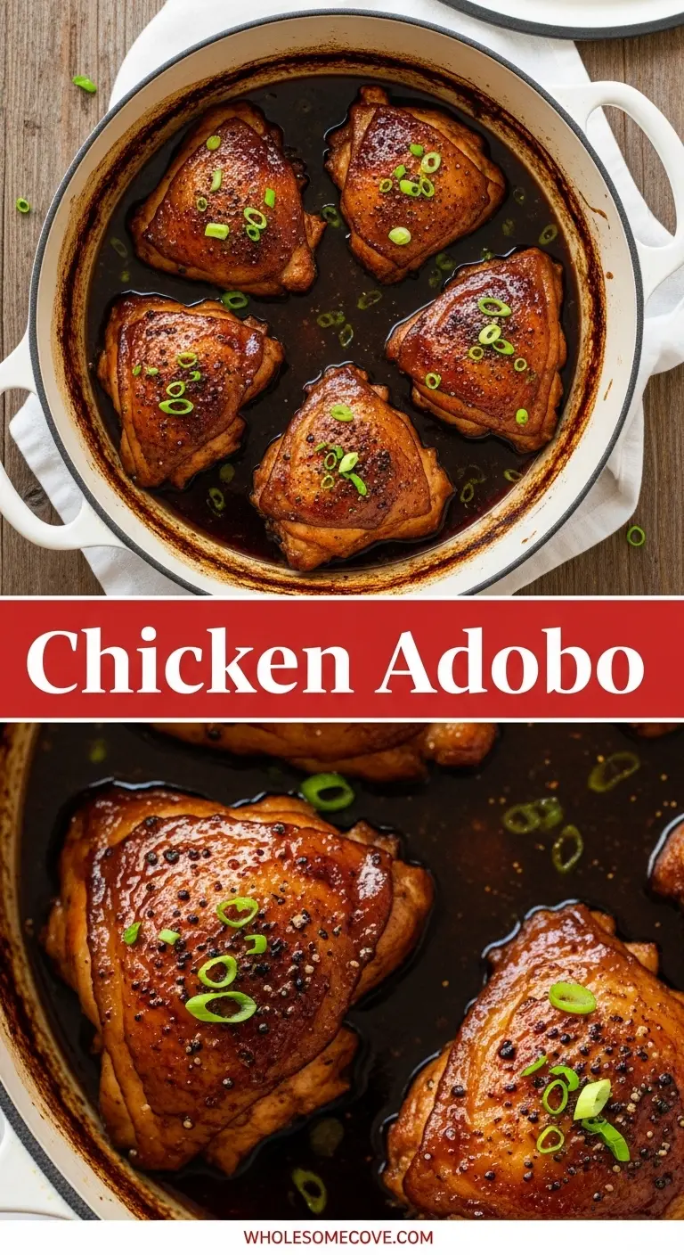 Chicken Adobo Recipe | Easy Family Meal with Filipino Flavors
