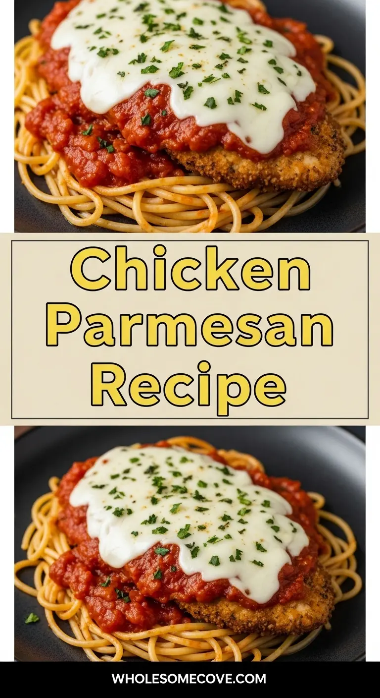 Chicken Parmesan Recipe | Crispy, Cheesy & Irresistible