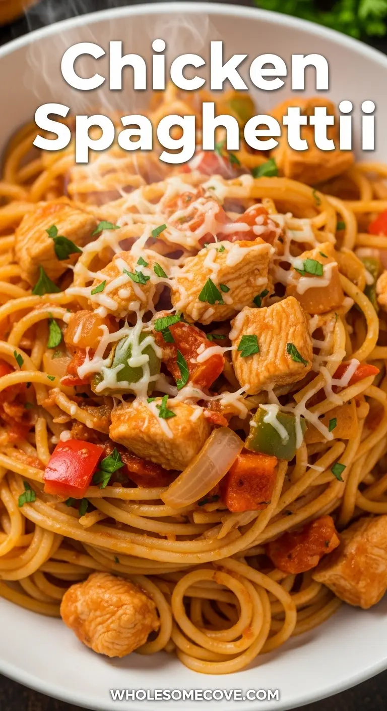 Chicken Spaghetti Recipe | Cozy Winter Dinner Idea