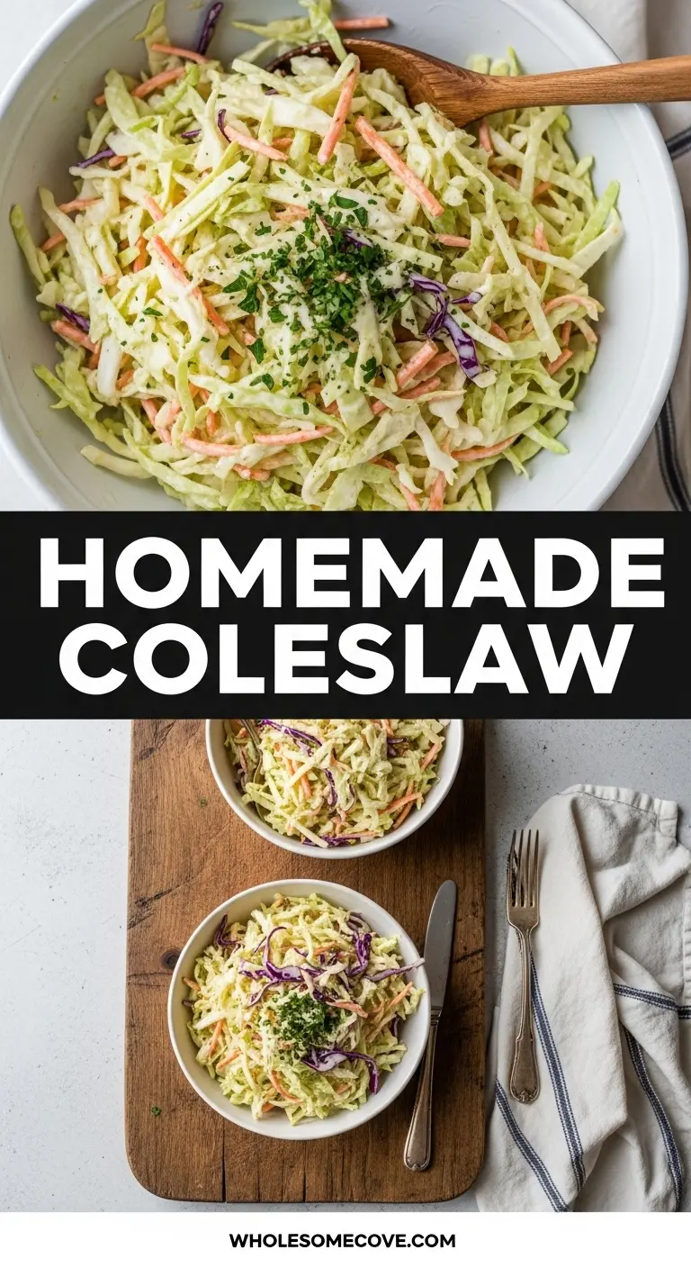 Coleslaw Recipe | Kid-Friendly & Perfect with Burgers