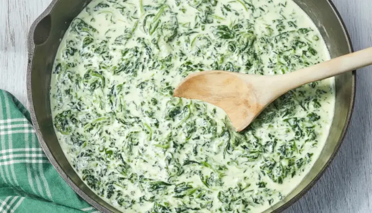 Creamed Spinach Recipe