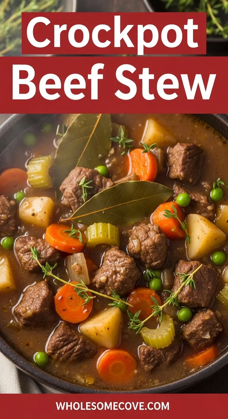 Crockpot Beef Stew Recipe | One-Pot Meal for Busy Families