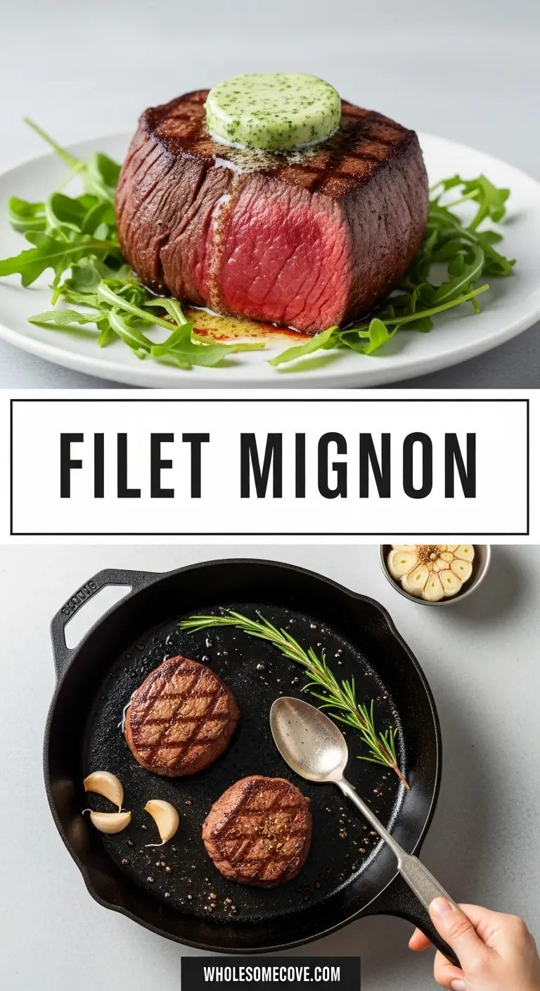 Filet Mignon Recipe | Perfect Medium-Rare Every Time