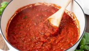Easy Homemade Marinara Sauce Recipe