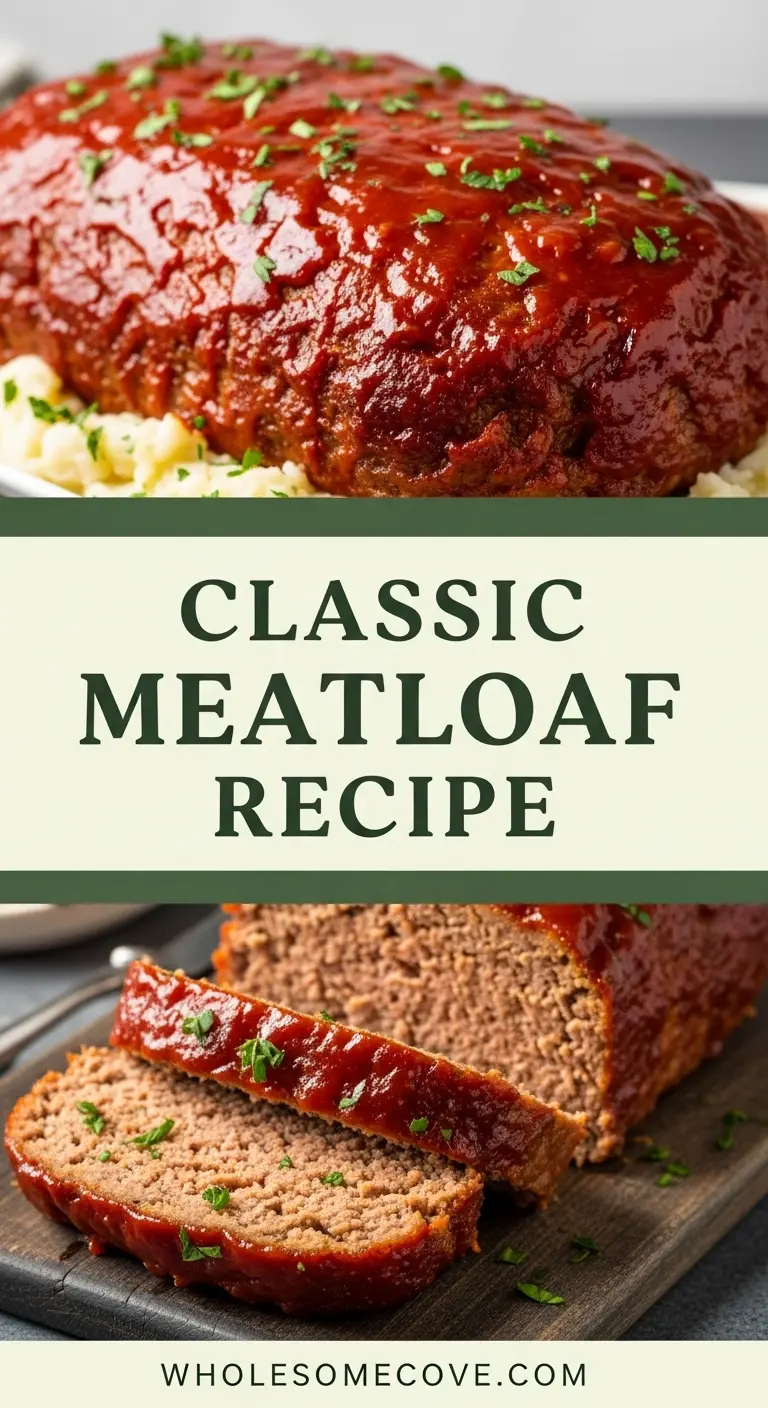 Classic Meatloaf Recipe | The Best Old-Fashioned Dinner