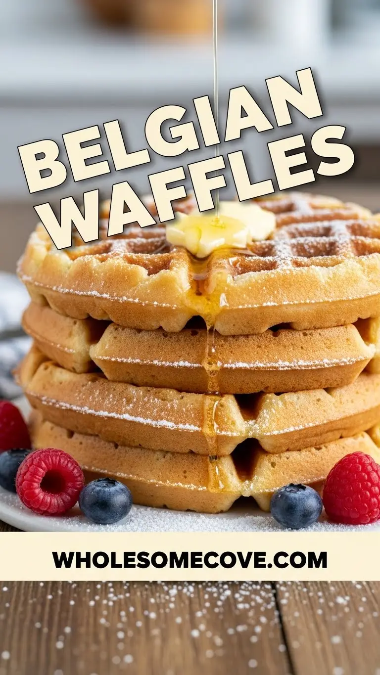 Belgian Waffle Recipe