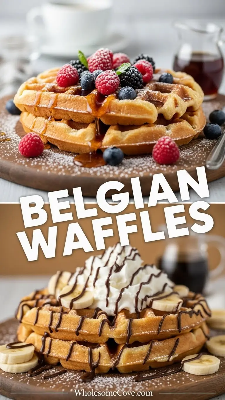Belgian Waffle Recipe