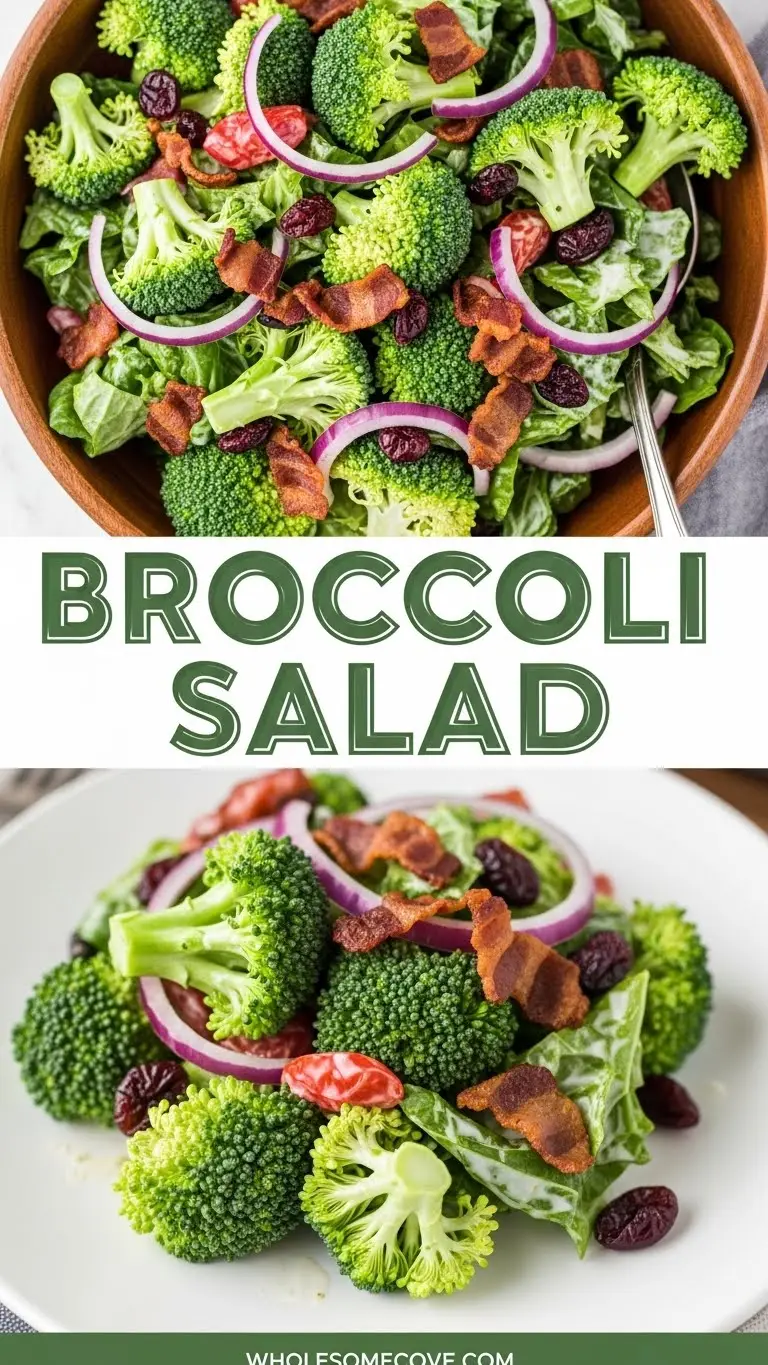 Broccoli Salad Recipe | Simple Family-Friendly Side Dish